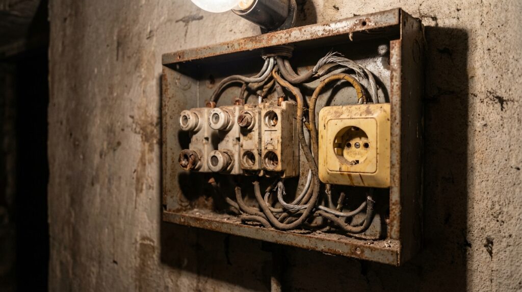 Stara instalacja elektryczna w bloku – ryzyka, wymiana i bezpieczeństwo