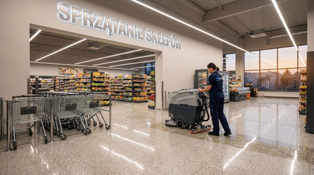 Ile kosztuje sprzątanie sklepów? Kompletny cennik 2026 i czynniki wpływające na cenę