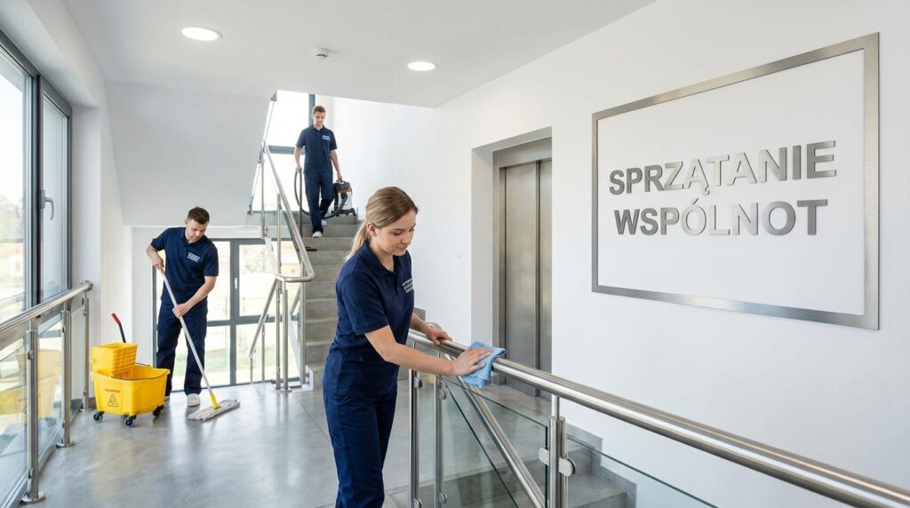 Ile kosztuje sprzątanie wspólnot mieszkaniowych? Kompletny cennik 2026 i metody wyceny