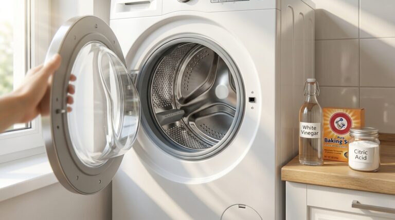 Jak odkamienić pralkę?