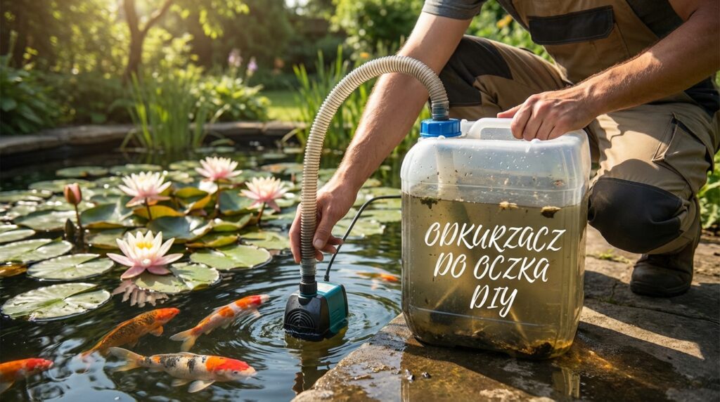 Jak zrobić odkurzacz do oczka wodnego? 3 sprawdzone metody DIY krok po kroku