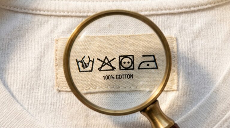Oznaczenia na metkach ubrań – kompletny przewodnik po symbolach prania, suszenia i pielęgnacji