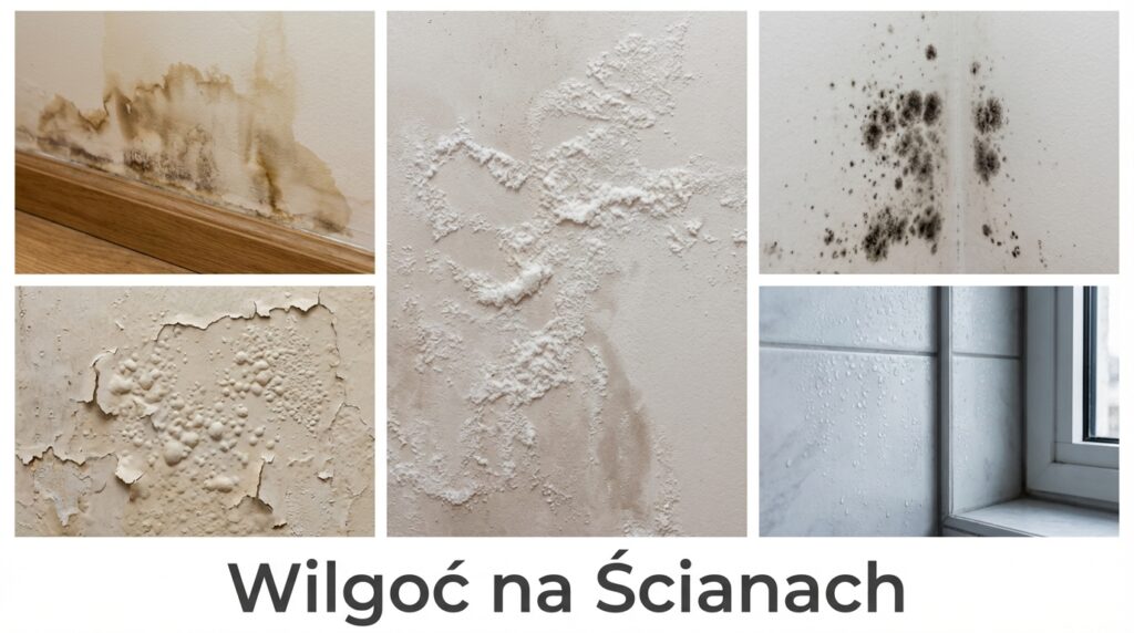 Jak wygląda wilgoć na ścianie? Kompletny przewodnik po objawach i rodzajach