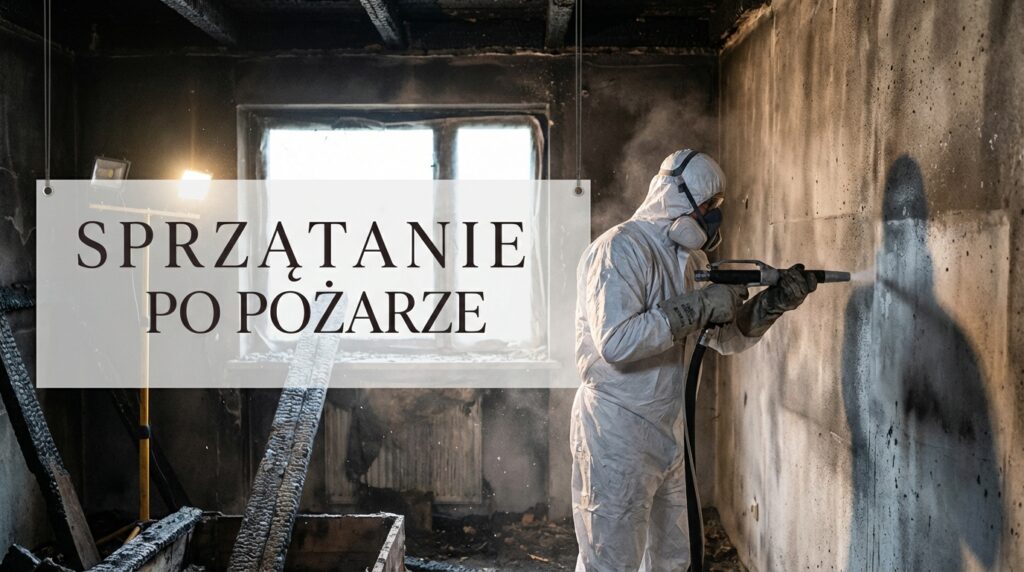 Sprzątanie po pożarze – kompletny poradnik krok po kroku
