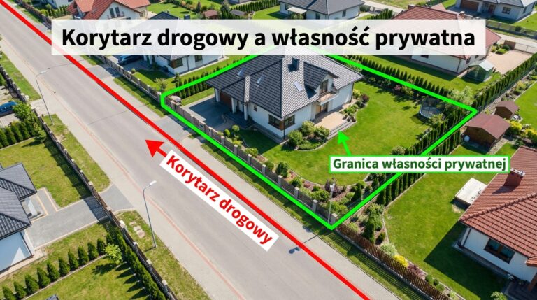 Pas drogowy przy posesji – co wolno, a czego nie? Przepisy w 2026 roku i kary za nielegalne zajęcie