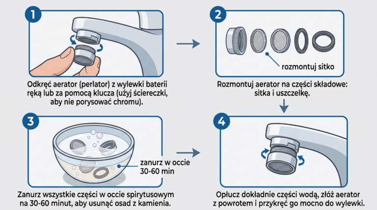perlator czyszczenie instrukcja krok po kroku