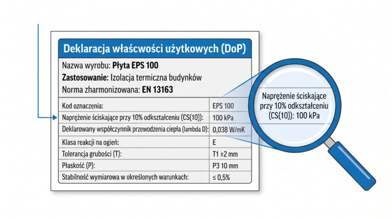 etykieta styropian dop deklaracja