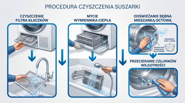 instrukcja czyszczenia suszarki
