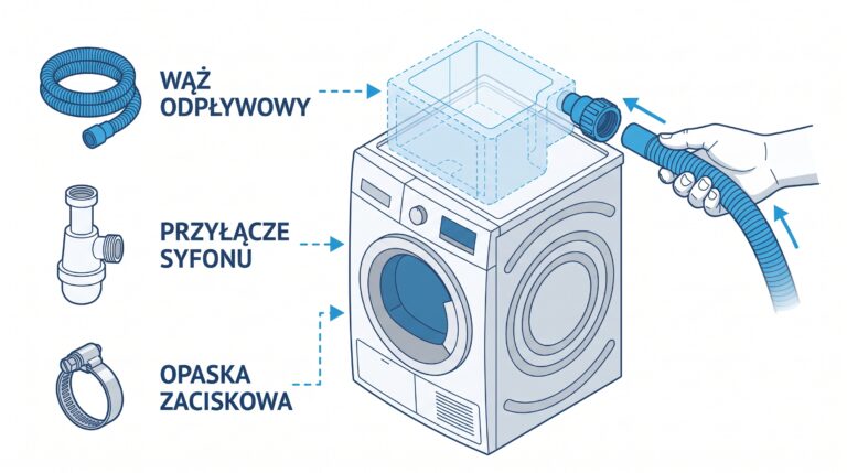 podlaczenie suszarki do odplywu webp