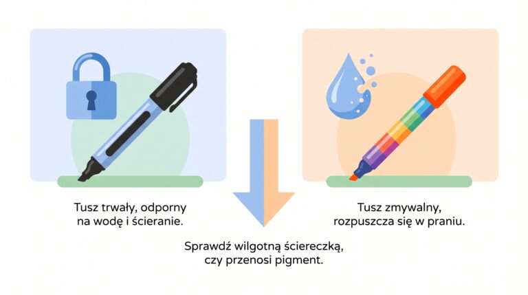 roznica marker permanentny i flamaster