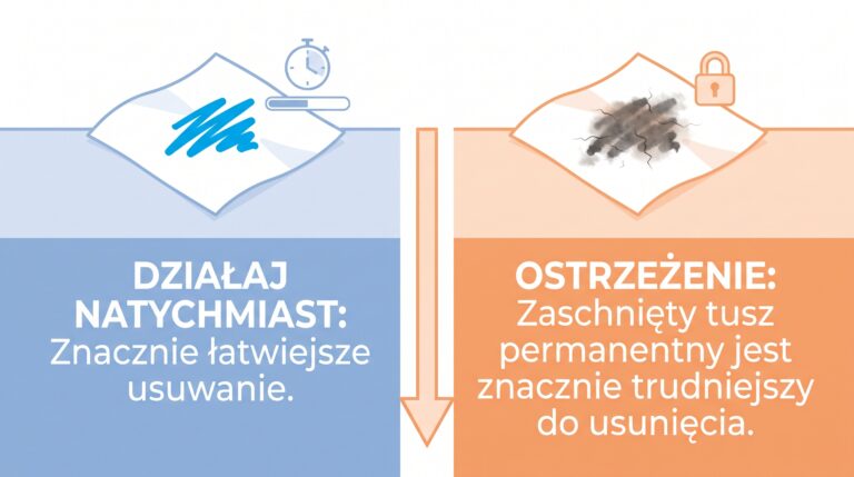 szybka reakcja na plame