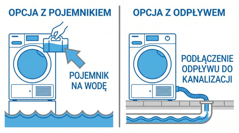 typy suszarek odplyw zbiornik webp